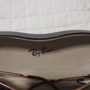 Ray-Ban Women's Sunglasses with Gold and Brown Accents